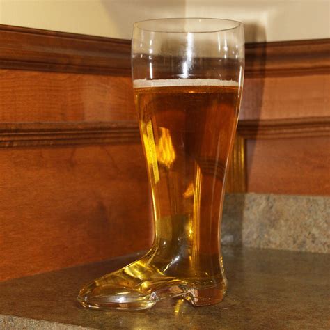 Das Boot Beer Glass 13” Beer Boot Glass Tall Beer Glass 25 L Drinking Boot Ebay