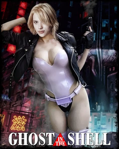 Scarlett Johansson As Motoko Kusanagi In Ghost In The Shell First Look The Fappening