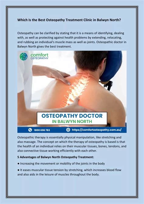 Ppt Which Is The Best Osteopathy Treatment Clinic In Balwyn North Powerpoint Presentation Id