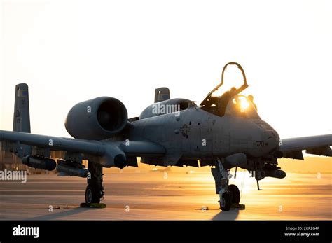 An A 10 Thunderbolt Ii Pilot Assigned To The 354th Figher Squadron
