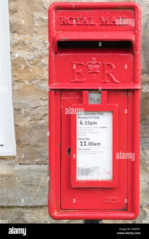 A Traditional Wall Mounted Red British Post Box Built By Machan