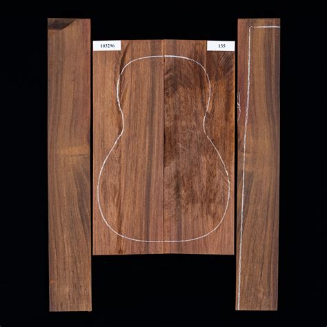 Madagascar Rosewood Back Side Set 135 Stewmac