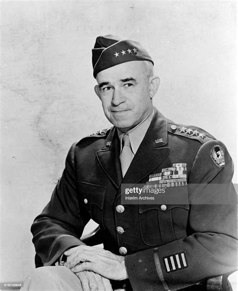 Portrait Of American Military Commander General Omar Bradley 1949