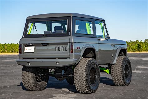 Custom 1975 Ford Bronco Gets Supercharged V8 Coyote Engine Swap 38