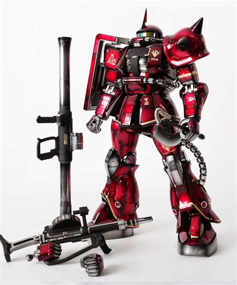 Gundam Guy Mega Size Char S Zaku Ii Painted Build