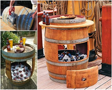 Wine Barrel Cooler Diy All The Best Ideas The Whoot Barrel Coffee Table Diy Whiskey Barrel
