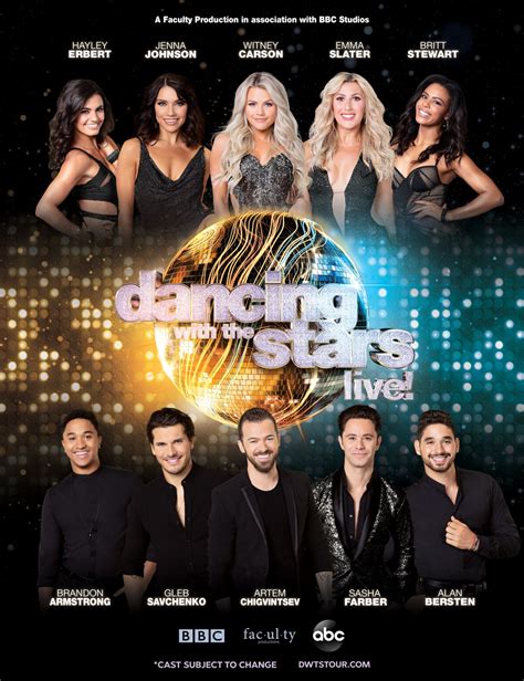 ‘dancing With The Stars Live Winter Tour Meet The Cast Us Weekly