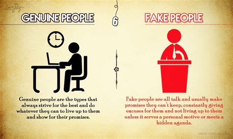 8 Differences Between a Genuine Person And A Fake Person That You Should Watch Out For