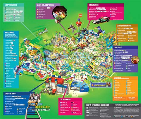 Please note this is by no means an exhaustive list but it gives an idea on the routes that you can ride and they are just based on my personal experience. Theme Park Brochures Legoland California Resort - Theme ...