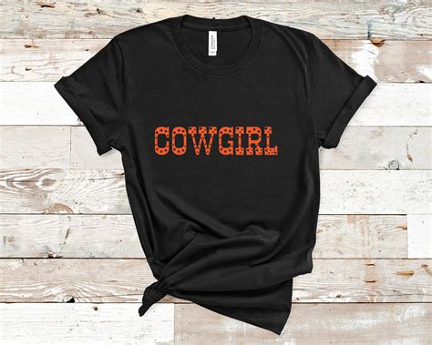 Cowgirl Shirt Etsy