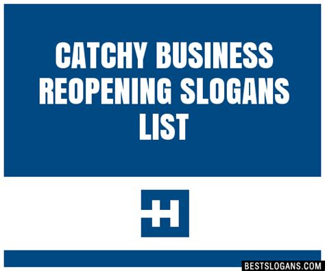 100 Catchy Business Reopening Slogans 2023 Generator Phrases