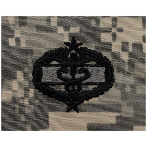 Army Combat Medical Embroidered Acu Badge Usamm