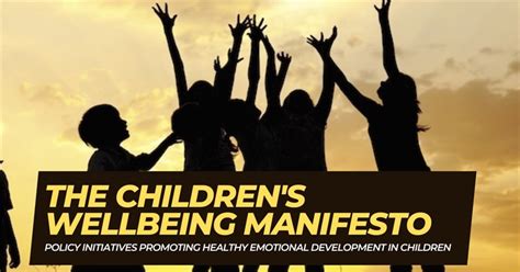 The Childrens Wellbeing Manifesto
