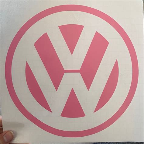 Vw Volkswagen Large Vinyl Sticker Various Sizes Etsy