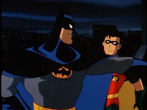 Robin sticks to the classic pairing of father and son. Robin's Reckoning Part I | Batman:The Animated Series Wiki ...