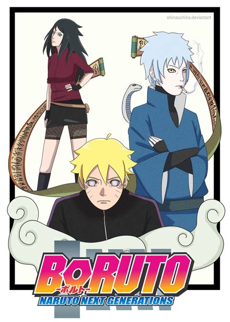 Boruto Naruto Next Generations Manga Cover By Shinauchiha