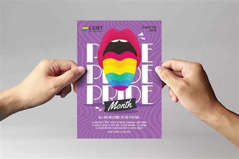 Lgbt Pride Event Flyer Template Psd Ai Vector Brandpacks
