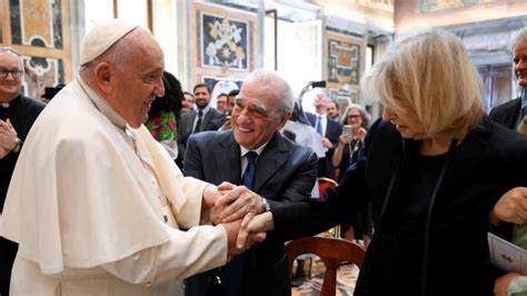 El Papa Francisco Se Reúne Con Martin Scorsese Proceso