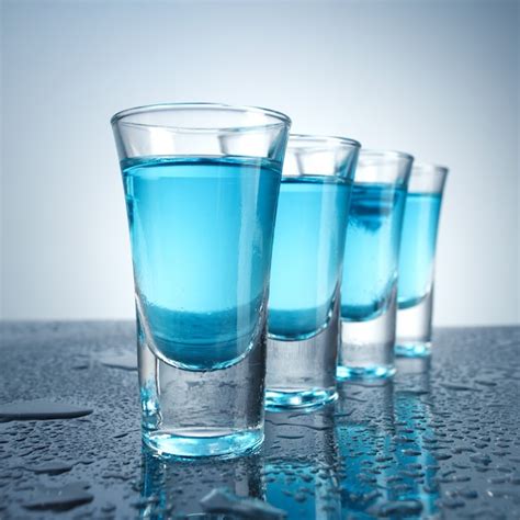 Free Photo Vodka Glass With Ice
