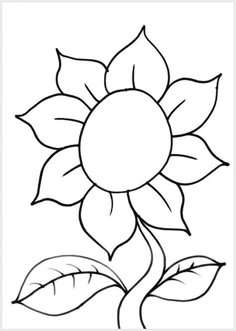 √ 99 Gambar Bunga Yang Mudah Sketsa Arsiran Hitam Putih Onpos