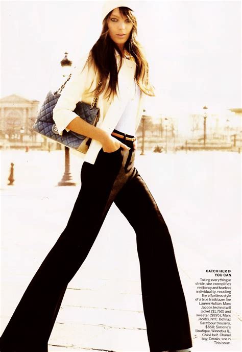 Americans In Paris Daria Werbowy In Marc Jacobs By Mario Testino For