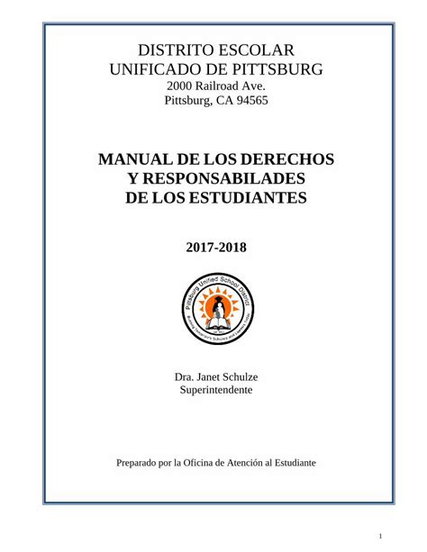 Pdf Manual De Los Derechos Y Responsabilades De Los · Aviso De Los