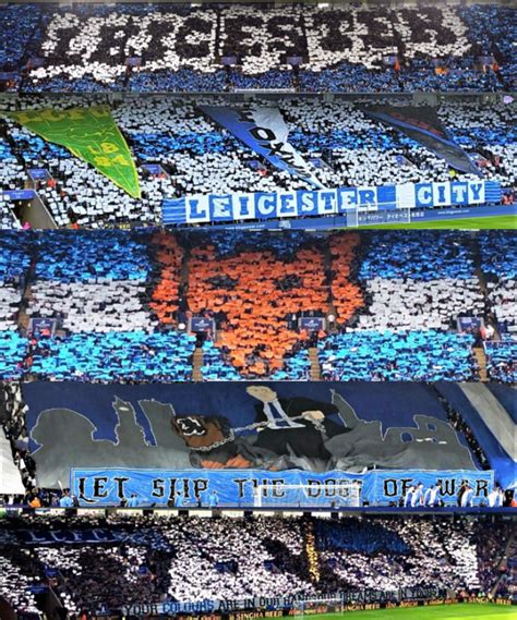 Let slip the dogs of war gif. Tifo Donations - Leicester City Forum - FoxesTalk
