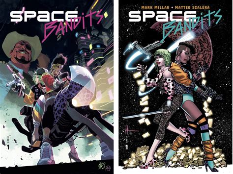 Netflix Mark Millar Announce Space Bandits Female Led Sci Fi Comic