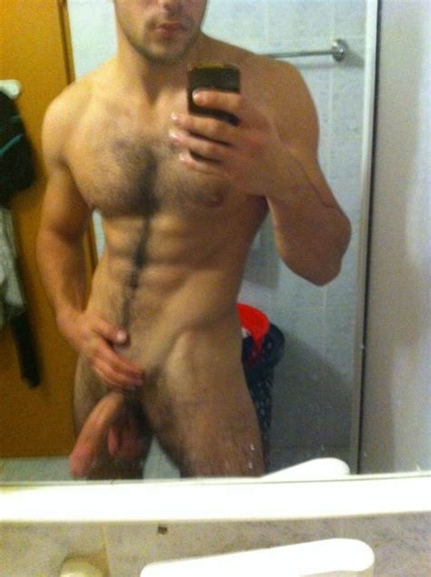 Handsome Hairy Guy Showing His Cock Nude Amateur Guys