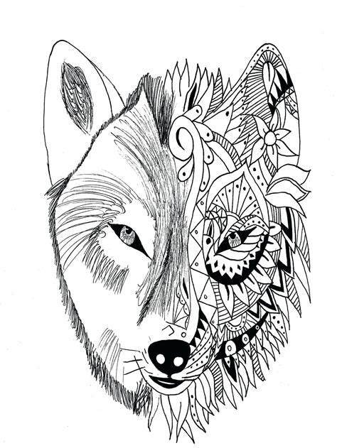 Clawdeen Wolf Printable Coloring Pages Colouring For Adults Realistic