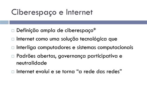 O Que é Ciberespaço