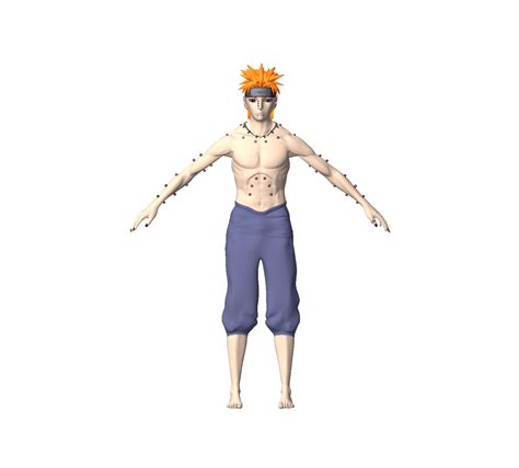 3d Model Naruto Path Pain