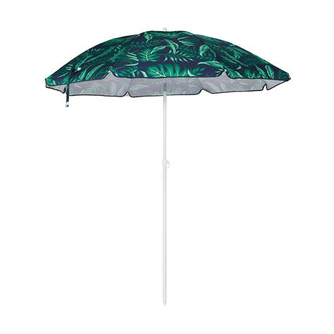 18m Tropical Leaf Beach Umbrella Kmart