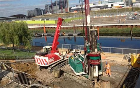 Olympic Park Bridge Martello Piling