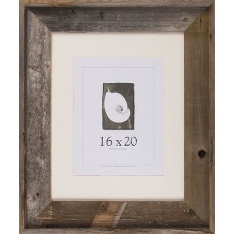 Shop Barnwood Signature Series Picture Frame 16 X 20 Free Shipping