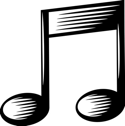 Music Note Silhouette 12637174 Png