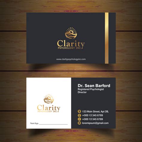 Business Card Design Contests Professional Business Card Design For