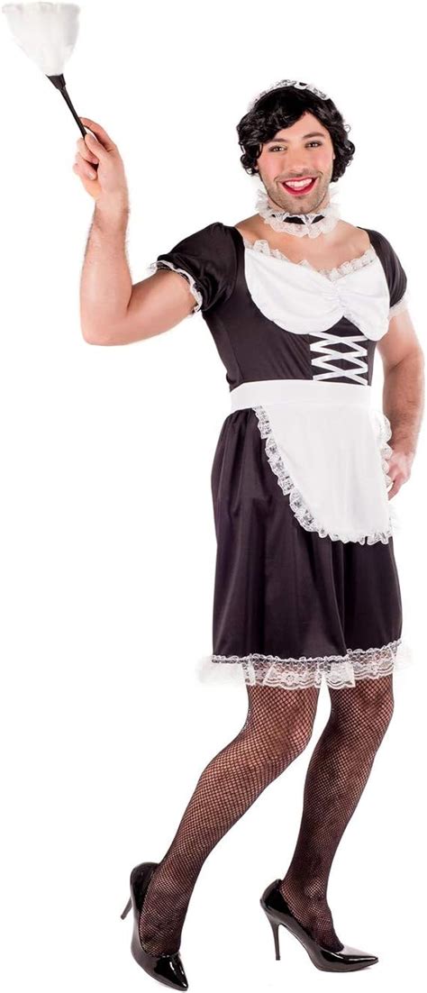 Fun Shack Maid Outfit For Men Male Maid Uniforms Maid Costume For Men French Maid