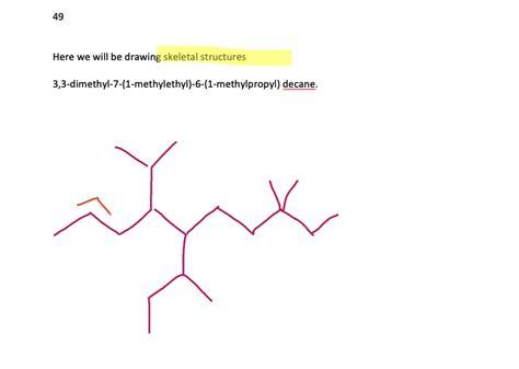 Solveddraw The Skeletal Structure Of 33 Dimethyl 7 1 Methylethyl