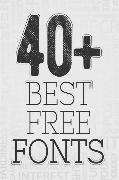 40 Best Free Fonts Download Fonts Graphic Design Blog