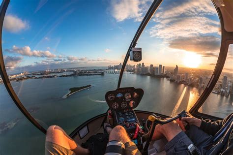Miami With Flynyon Doorless Helicopter Flights Miami Helicopter