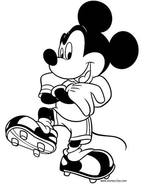 Select from 35870 printable coloring pages of cartoons, animals, nature, bible and many more. Mickey Mouse Soccer Coloring Pages | Disneyclips.com