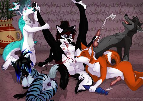 orgy furry by rukifox hentai foundry