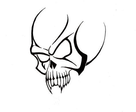 Tribal Skull Tattoo By Blakskull On Deviantart