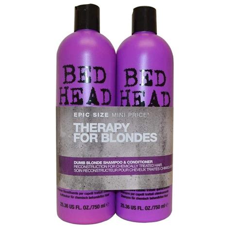 TIGI Bed Head Dumb Blonde Tween Duo 2x750ml 0 00 NOK
