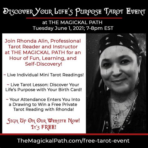 Discover Your Souls Purpose Tarot Event Tarot Learning Tarot