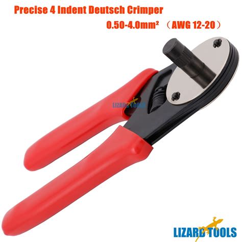 Premium Deutsch Dt 16 Awg Crimping Tools Dsub Crimper 4 Way Indent Pin