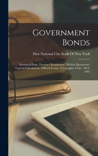 Government Bonds Statistical Data Treasury Regulations Market