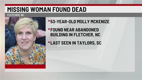 Missing Upstate Woman Found Dead In North Carolina Youtube