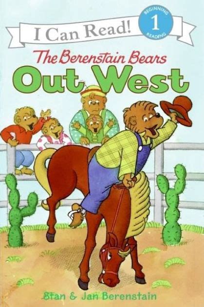The Berenstain Bears Out West I Can Read Book 1 Series By Jan Berenstain Stan Berenstain